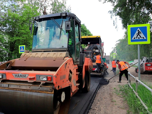 Полоса отвода автомобильной дороги.
