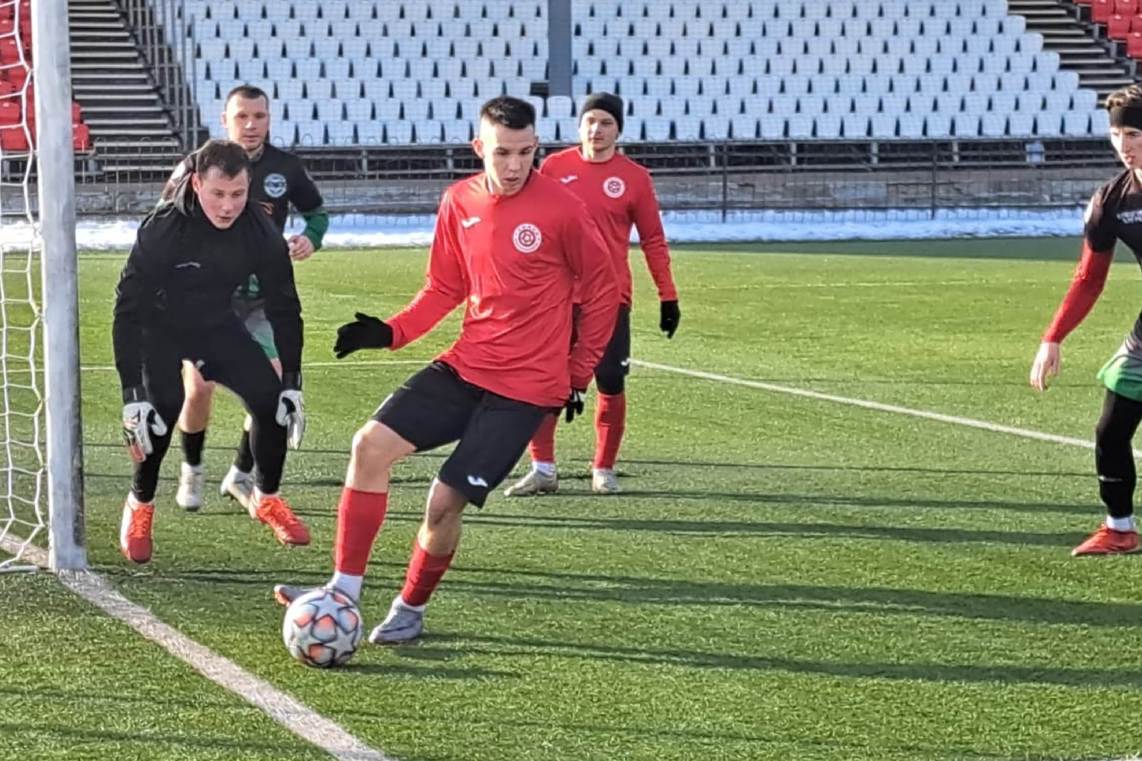 Футбол. Проверка перед четвертьфиналом.