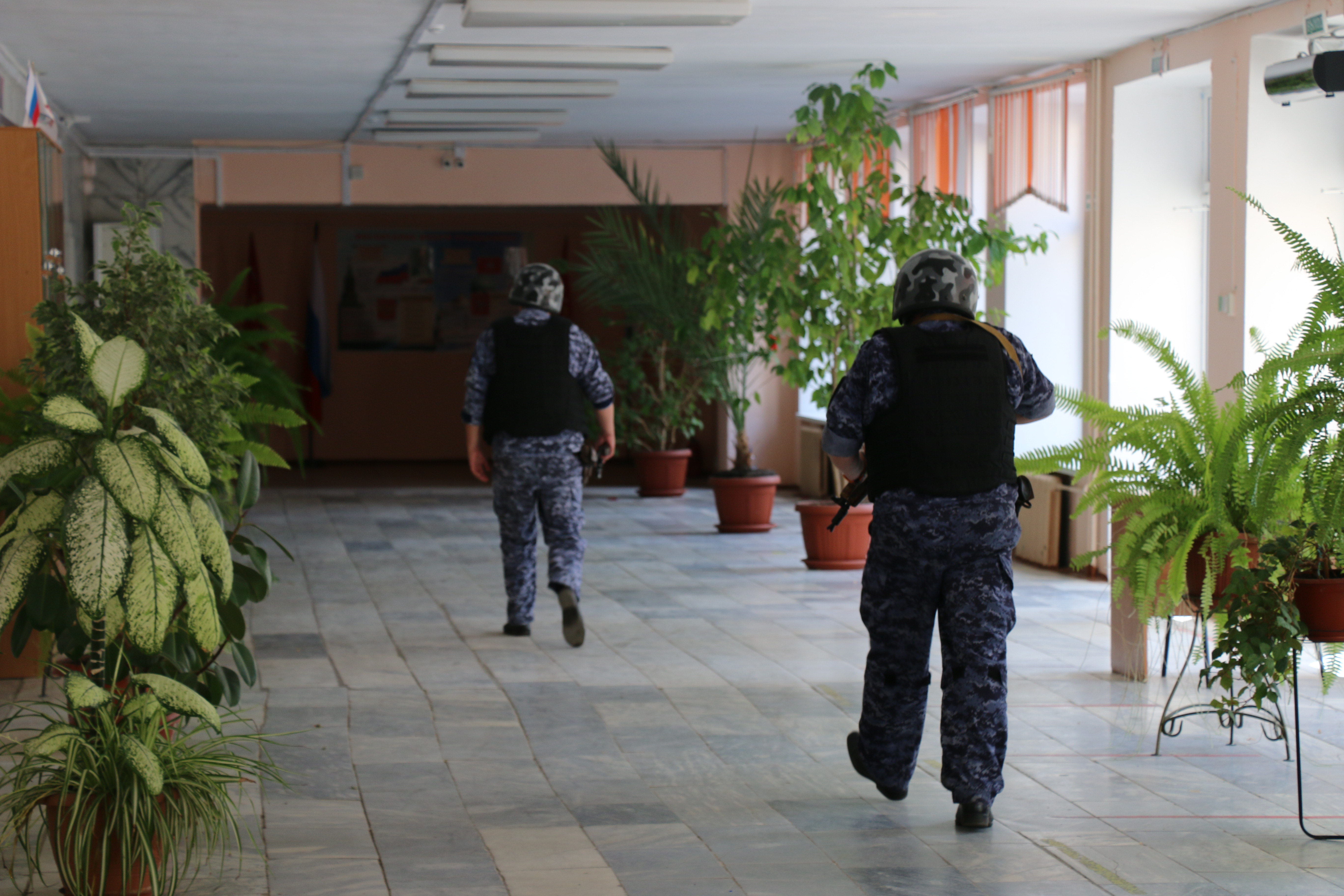 В Новомосковске провели всероссийские тренировочные мероприятия по безопасности.