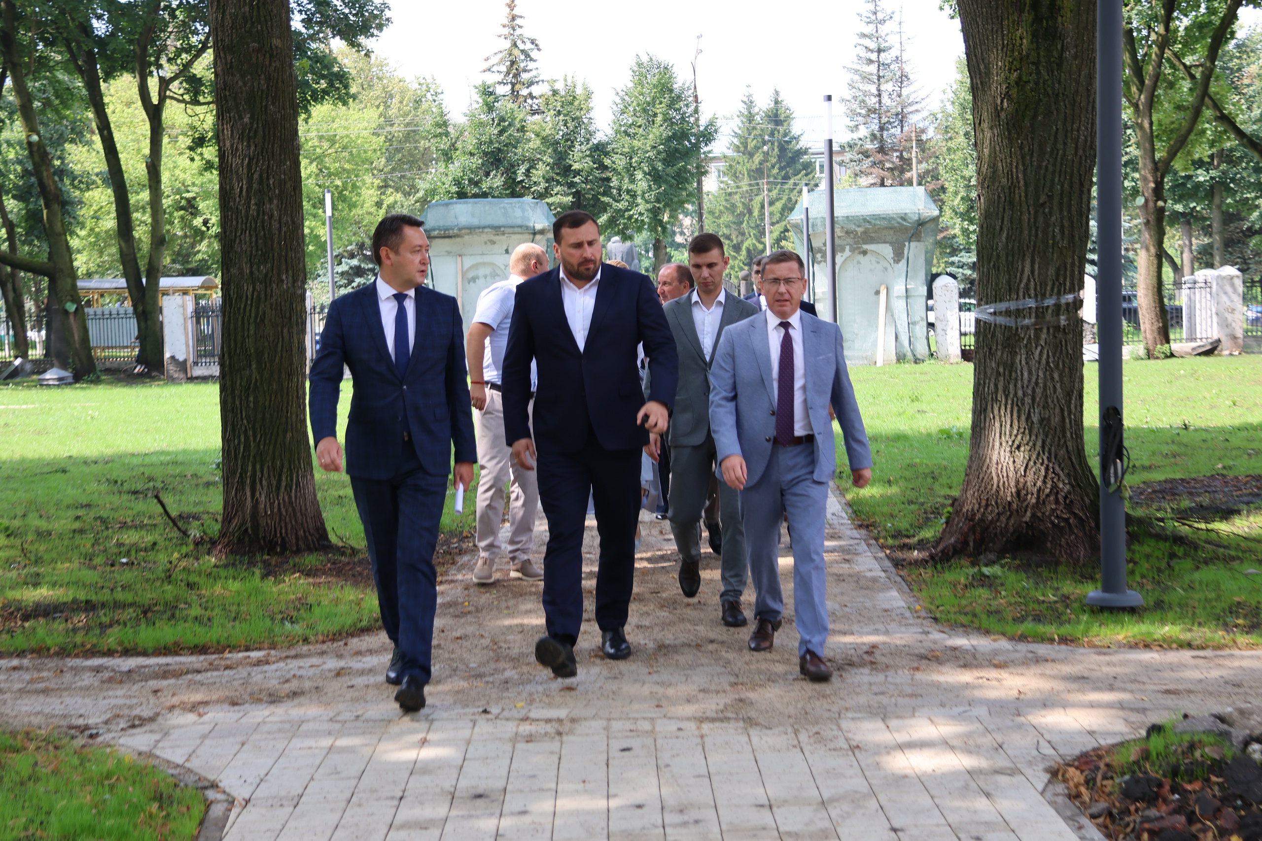 Сегодня в Новомосковске с рабочим визитом первый заместитель Губернатора Тульской области, председатель Правительства ТО Михаил Пантелеев.