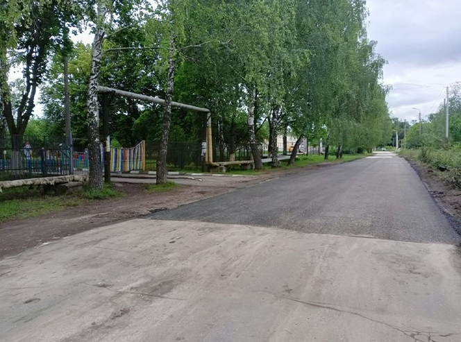 В посёлке Ширинский прошли работы по благоустройству.