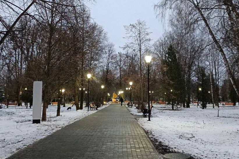 В Новомосковске завершено благоустройство по проекту «Формирование комфортной городской среды».