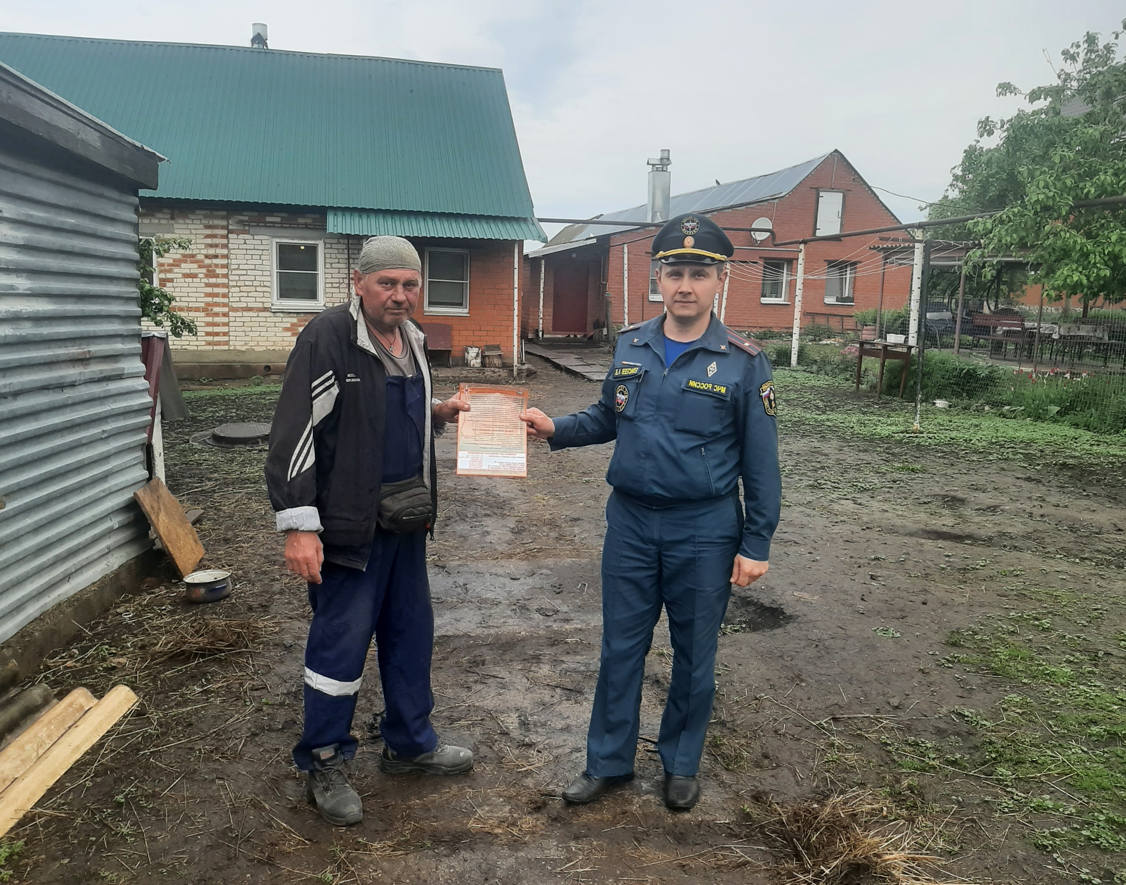 В период с 15.05.2025 по 21.05.2025 проведены подворовые обходы домовладений, где проживают граждане, относящиеся к «группам риска».
