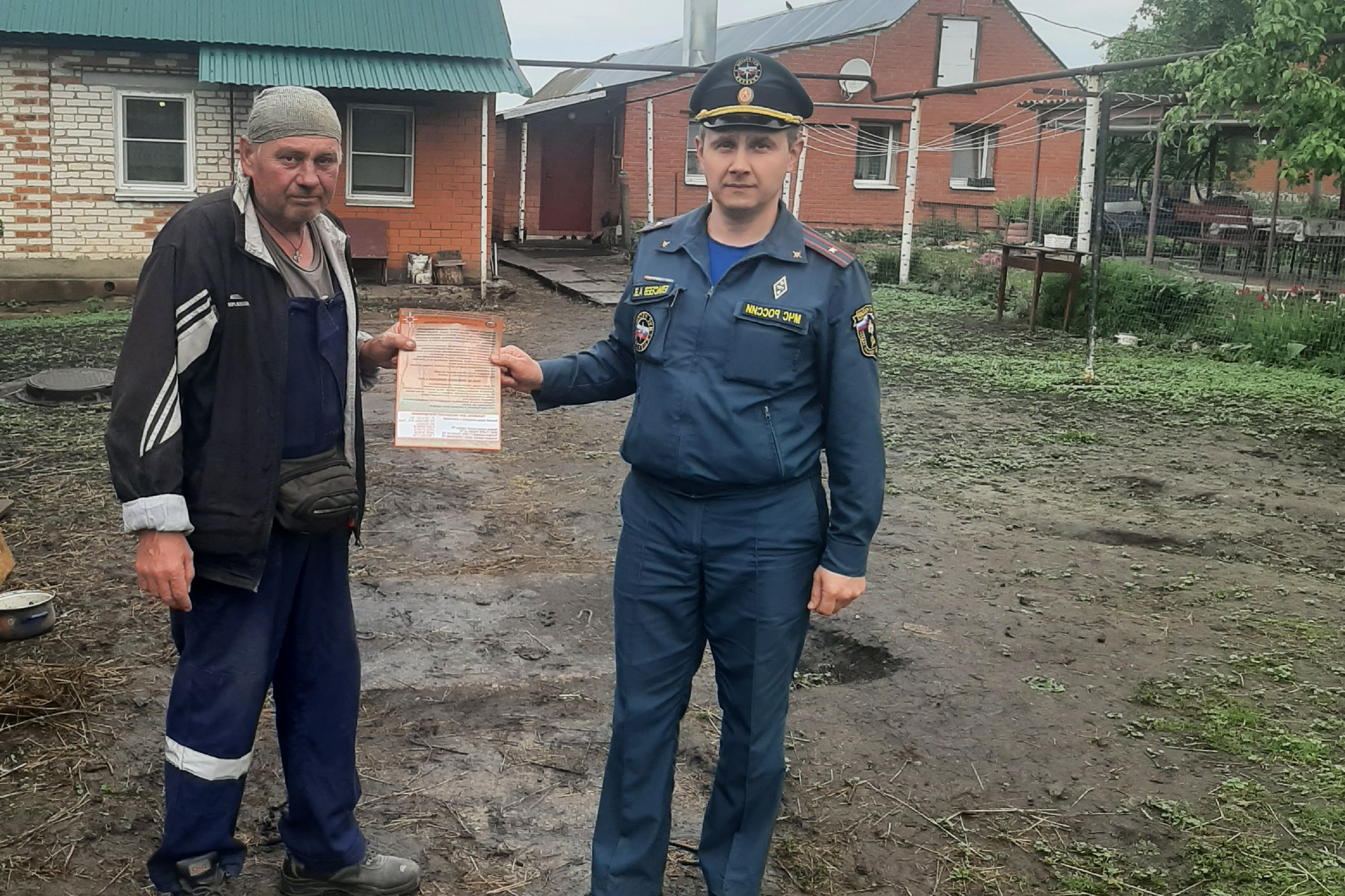 В период с 19.06.2025 по 25.06.2025 проведены подворовые обходы домовладений.