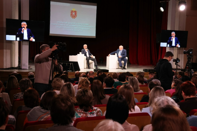 Визит Губернатора Тульской области Дмитрия Миляева в Новомосковск.