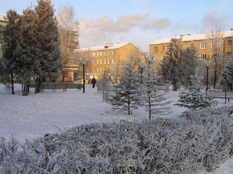 Новогодние каникулы в Новомосковске.