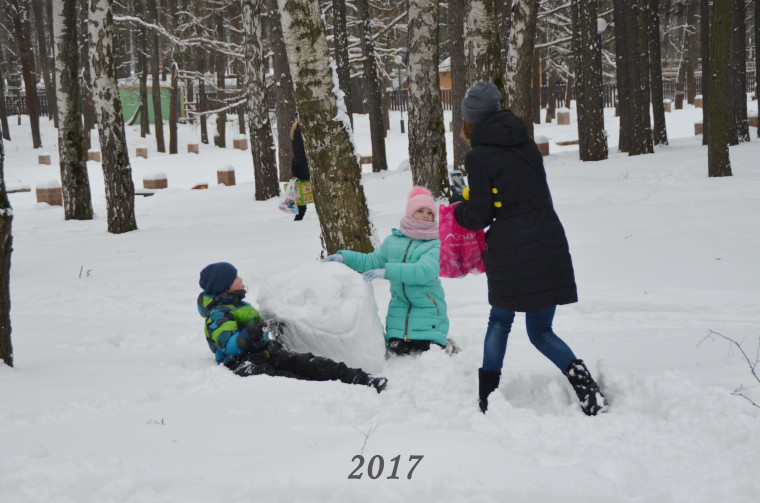 Новогодние каникулы в Новомосковске.