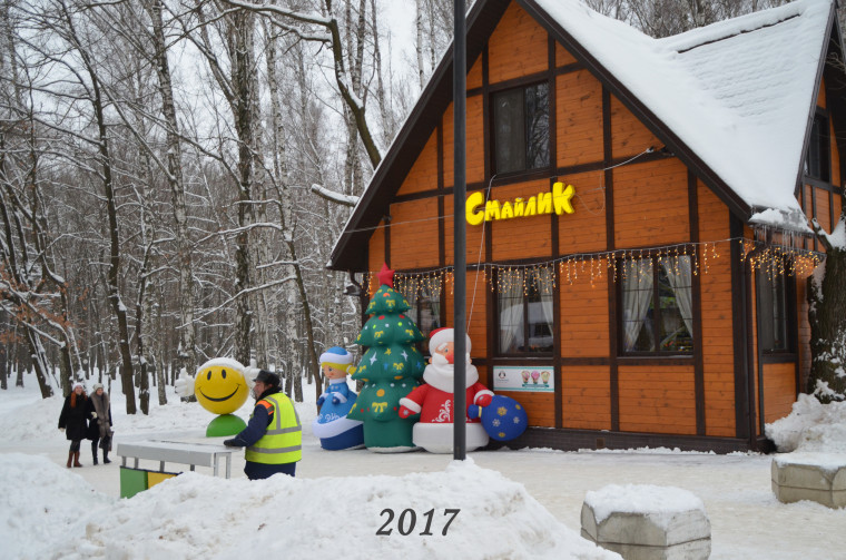 Новогодние каникулы в Новомосковске.